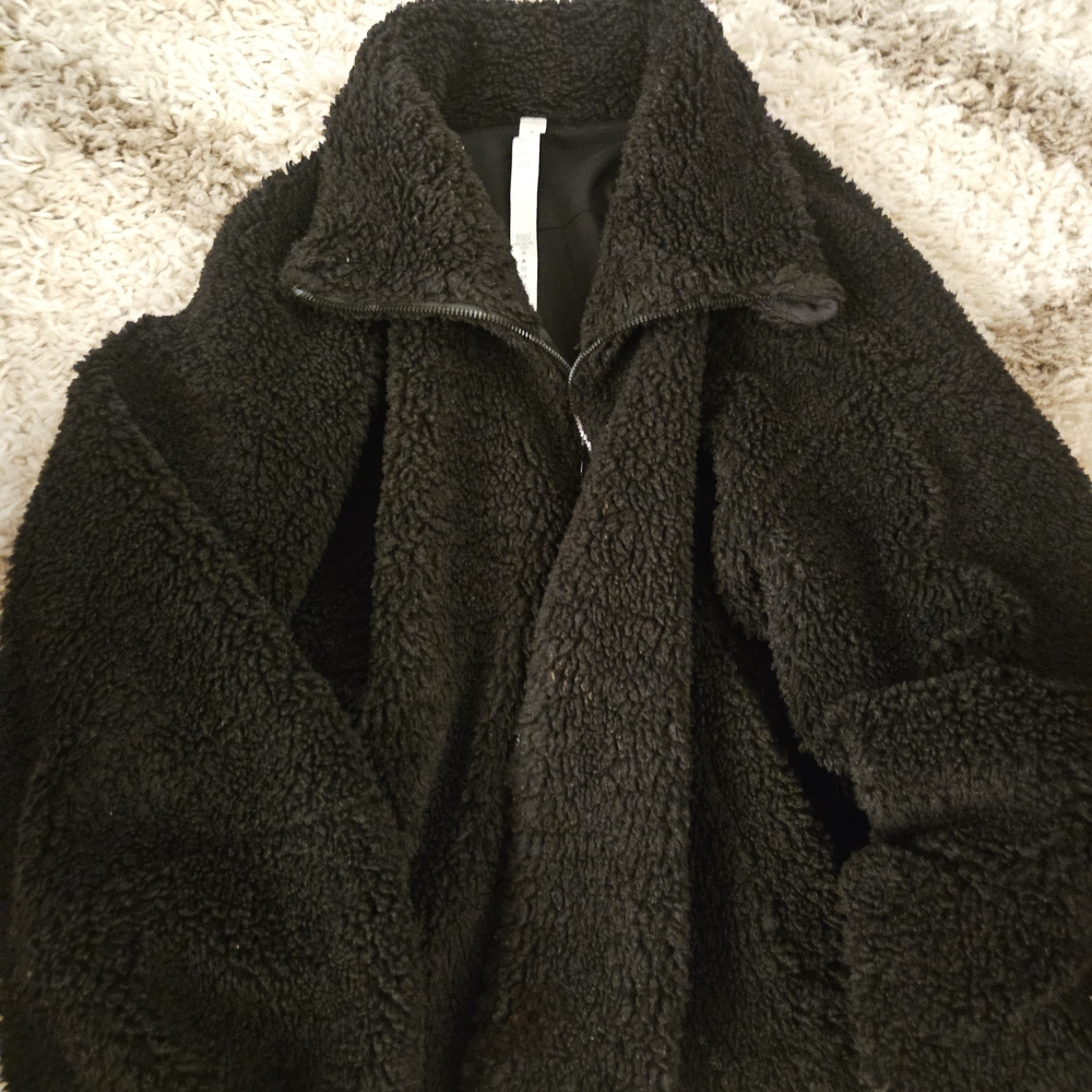 lululemon athletica Black Teddy Jacket